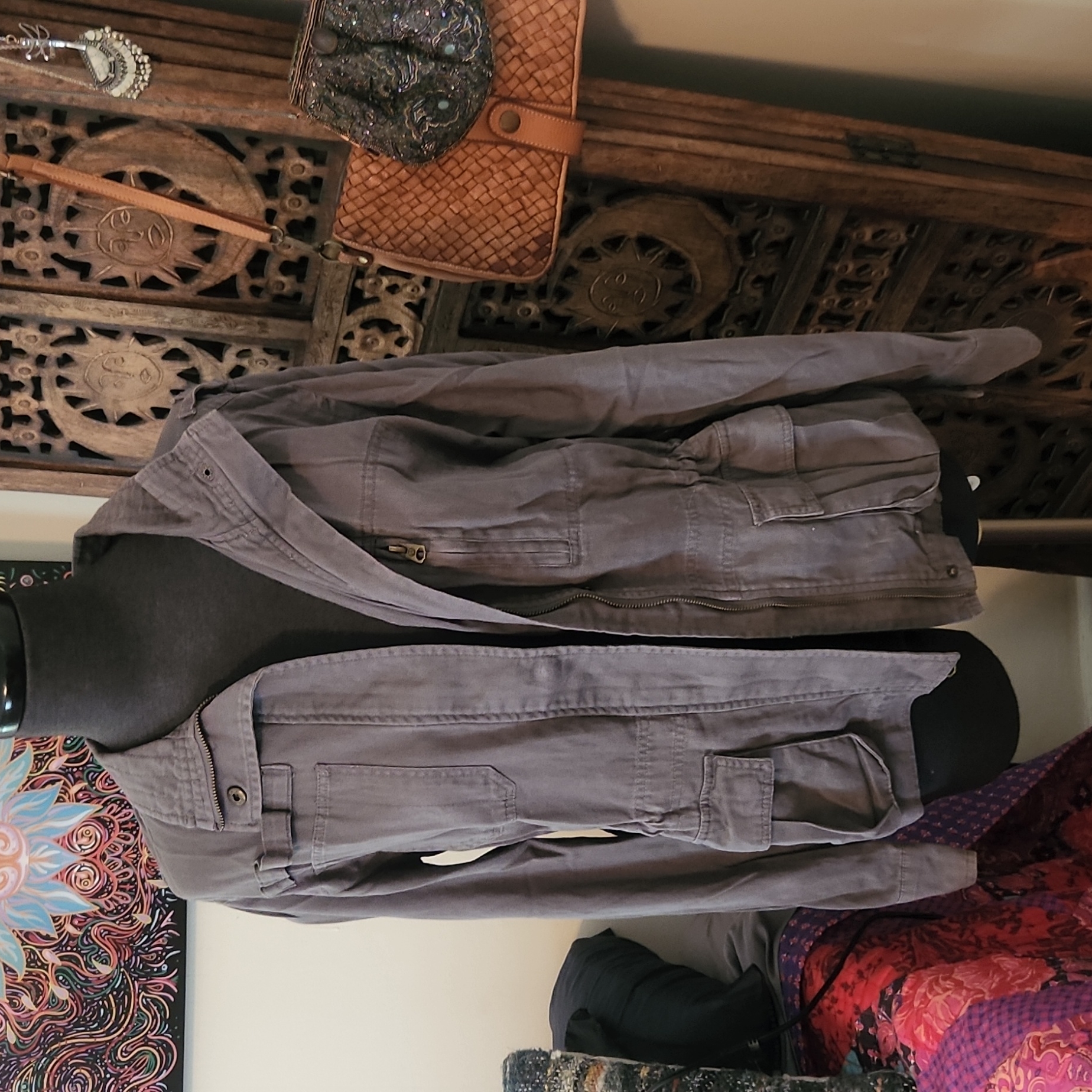 Gray Utility Jacket